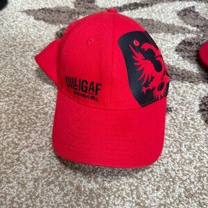 Red Diligaf Hat